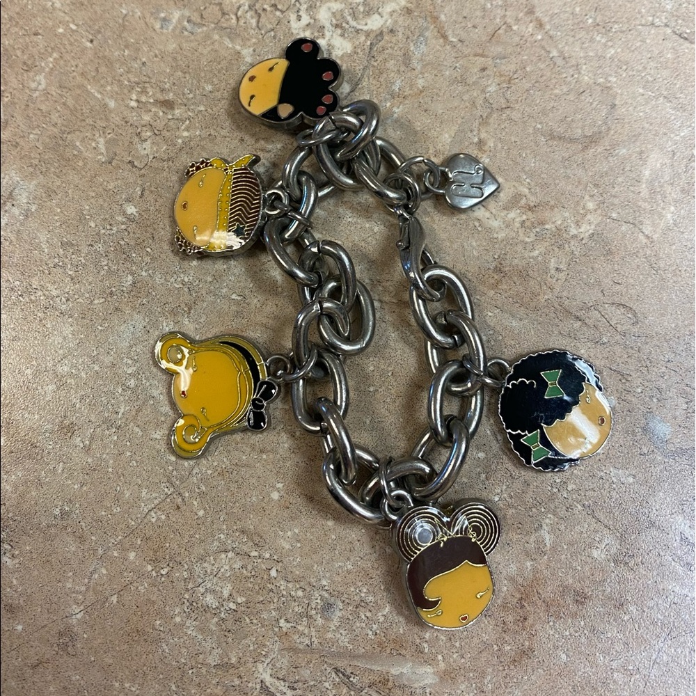 Gwen stefani harajuku lovers charm bracelet